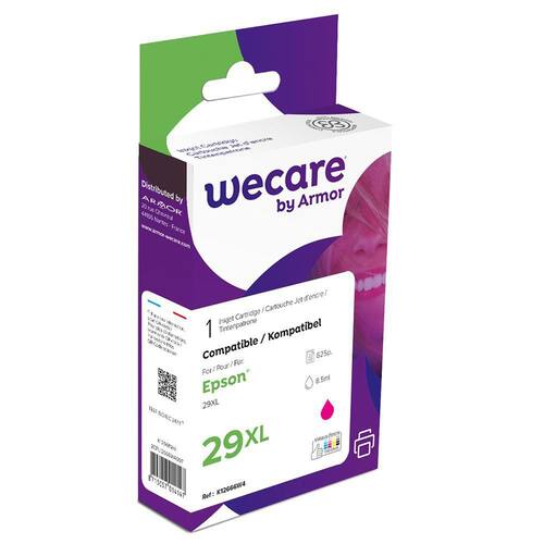 Wecare Återanvänd bläckpatron kompatibel med EPSON 29XL M, T2993, Magenta singelpack