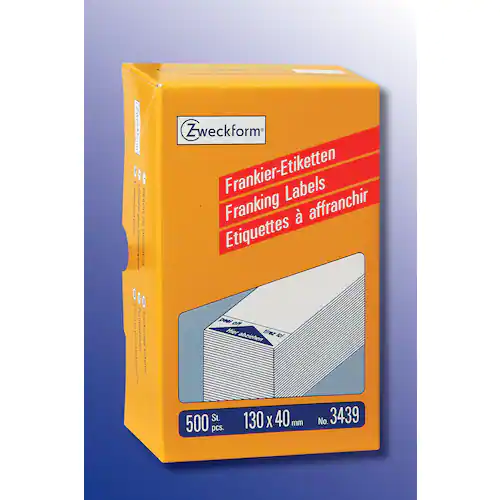Avery Etikett Frankering 130x40mm