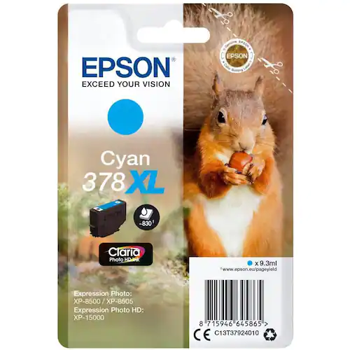 Epson Bläckpatron T3788 XL Cyan