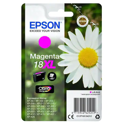 Epson Bläckpatron C13T18134012 XL mag