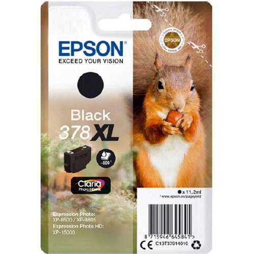 Epson Bläckpatron T3788 XL Svart