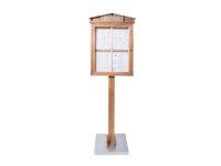 Securit MCS-4A4-WLR-SET, Informationsställ, Betong, Plast, Trä, Zink, Trä, Vertikal, 650 mm, 90 mm