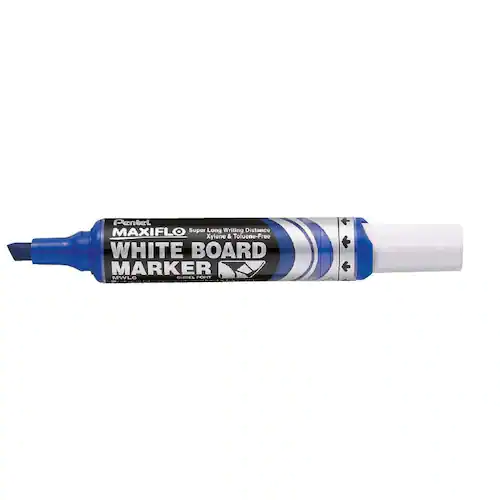 Pentel Whiteboardpenna Maxiflo sned blå