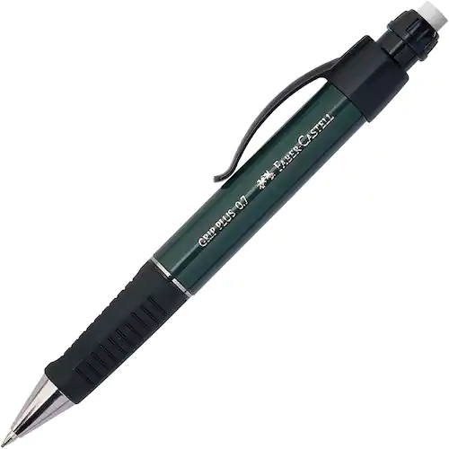Faber-Castell Stiftpenna, Grip Plus 1307, 0,7 mm, pennkropp med greppzon, grön