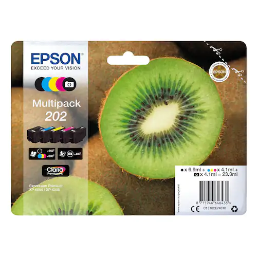 Epson Bläckpatron T202 5-Färger 5/FP