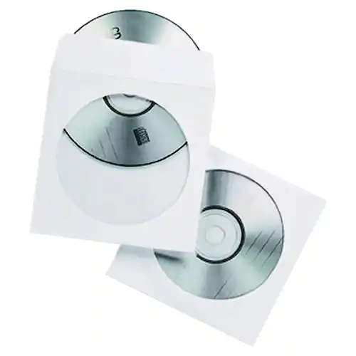 CD/DVD-ficka med fönster